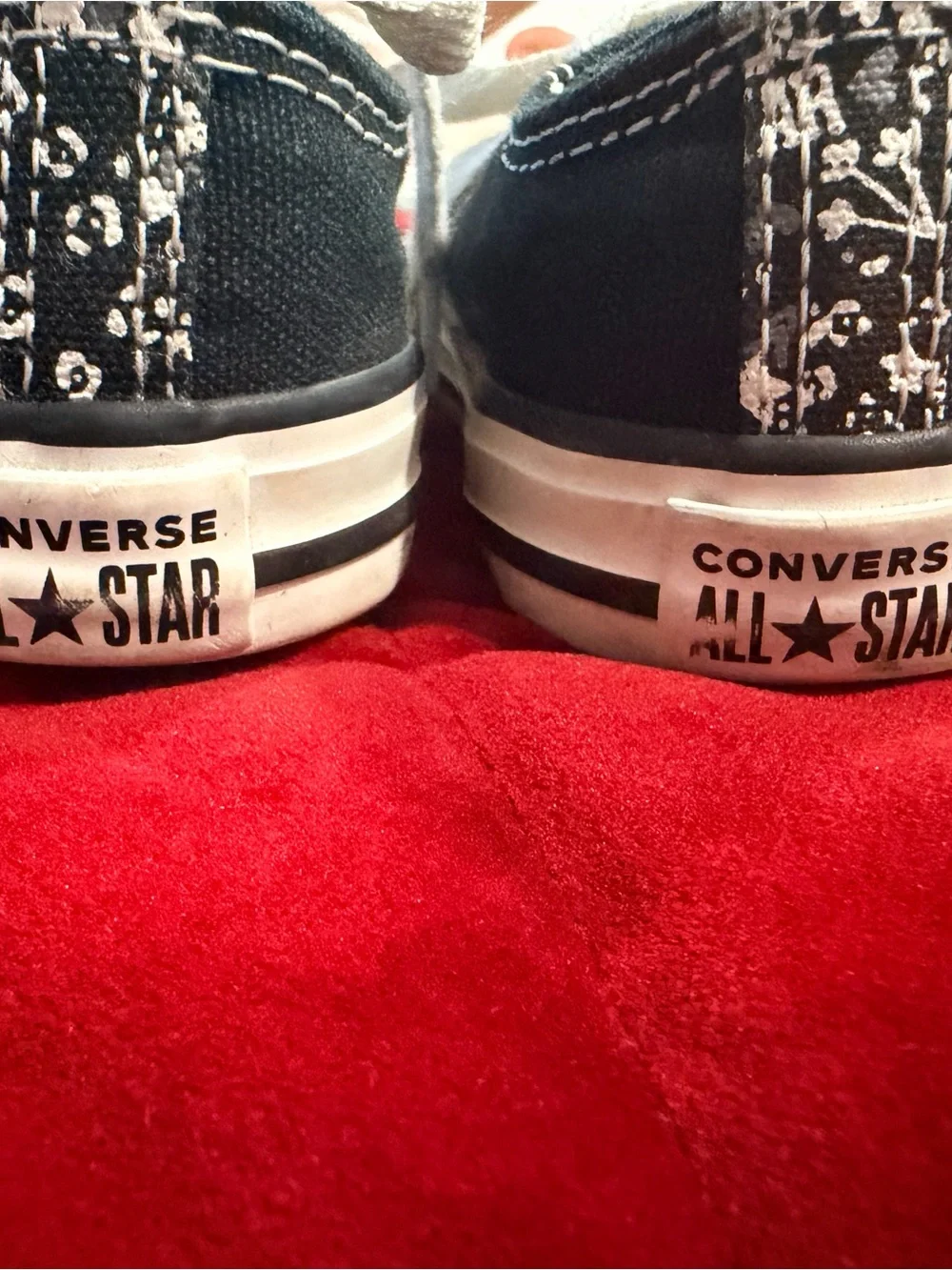 Converse Kids Black Canvas Low-Top Sneakers with White Laces